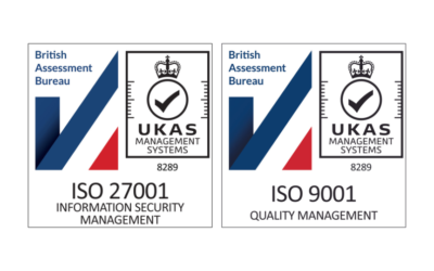 IT Backbone achieves ISO 27001 and 9001 accreditations